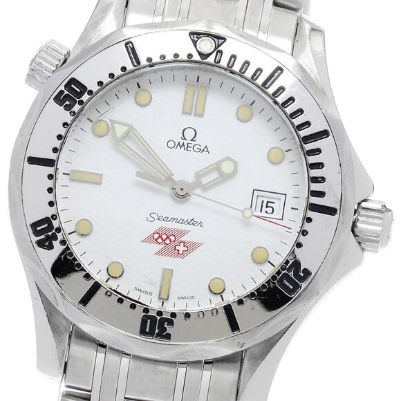 OMEGA Seamaster300 1994 Olympic Limited 2842.21.53 Date Quartz Men's_871406 - Picture 1 of 6